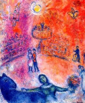 Marc Chagall Painting - Circus contemporary Marc Chagall